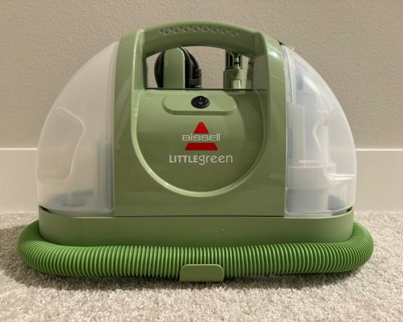 מבט קדמי של Bissell Little Green Carpet Portable Cleaner 1400B