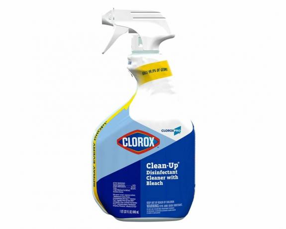 Parhaat homeenpoistoaineet: Kuva Clorox-suihkeesta