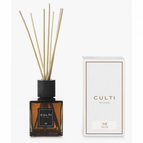 საუკეთესო ფუფუნების ლერწმის დიფუზორი: Culti Decor Thé scent reed diffuser