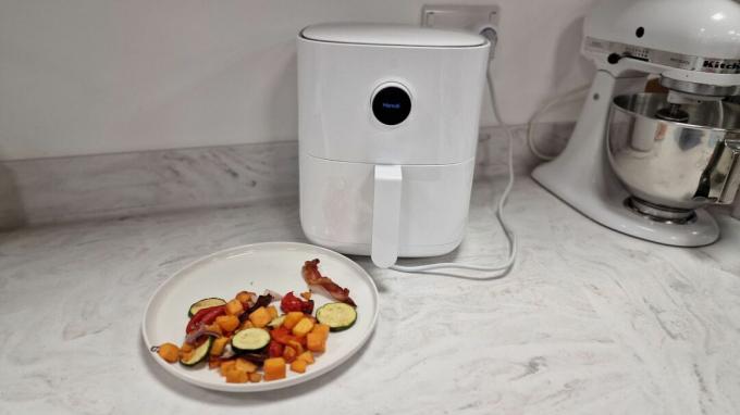 Xiaomi Mi Smart Air Fryer dopo aver cucinato le patatine
