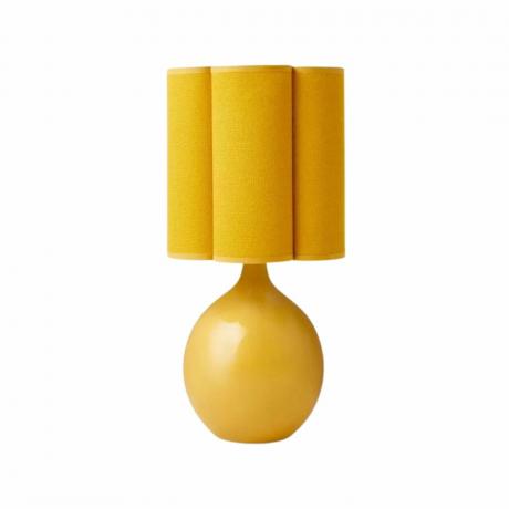 Una lampada gialla 
