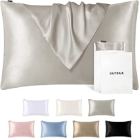LilySilk Seidenkissenbezug für Haar und Haut Standard – 100 % Maulbeerseide | 28,99 $ bei Amazon