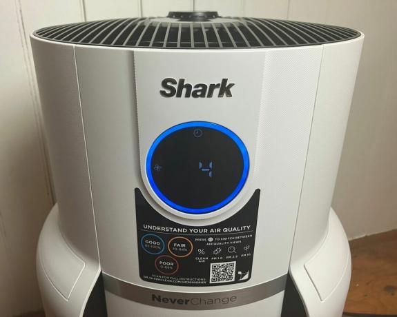 Shark NeverChange Air Purifier MAX ventilatora ātrumu