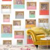 Цветни тапети: 24 идеи за озаряване на вашия дом