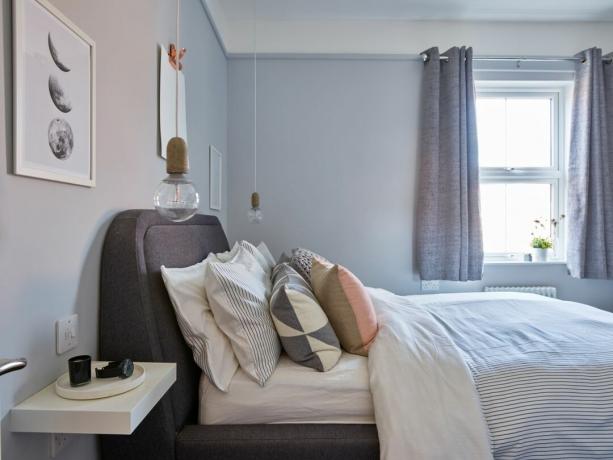 Amy og Gareth Andrew forvandlet sitt daterte førstegangshus til et moderne, praktisk rom med trendy innslag