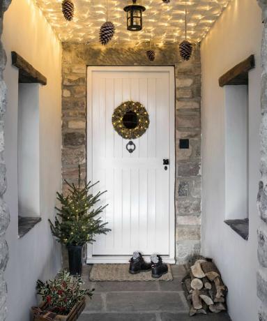 Kalėdų kaimo verandos stiliaus dekoras, Lights4fun