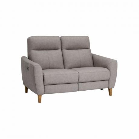 Divano reclinabile grigio di Oak Furniture Land