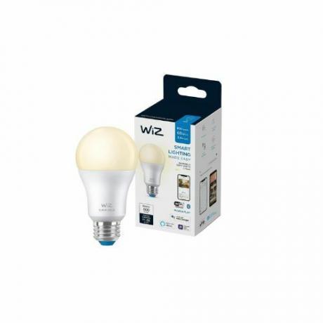WiZ 60W A19 mīksta balta LED viedā spuldze