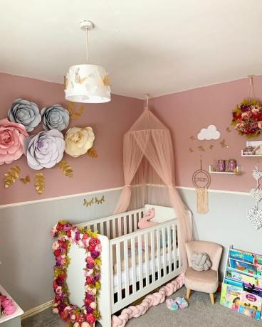 розова детска стая