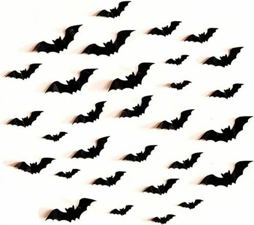 3D šikšnosparnių lipdukai