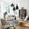 40 ideas grises para la sala de estar que demuestran que este tono fresco nunca pasa de moda