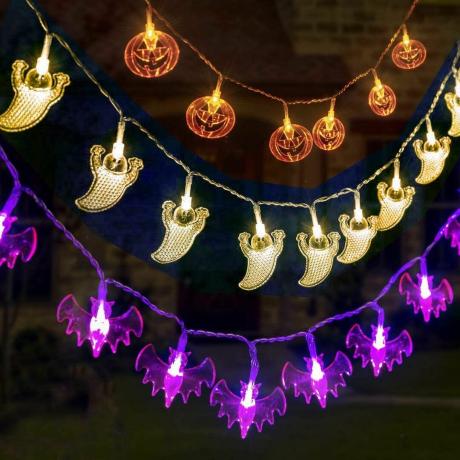 Amazon Prime Day halloween: luci per decorazioni di Halloween Qedertek, set di 3