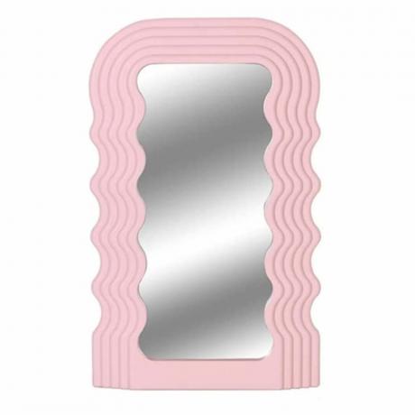 ZOROSY Wave Table grima spogulis rozā krāsā