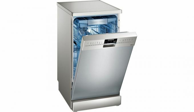 Καλύτερη λεπτή γραμμή πλυντηρίου πιάτων: Siemens SR256I00TE Slimline