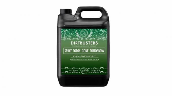 Dirtbusters Spray Today Gone Tomorrow ist der beste Terrassenreiniger mit kommerzieller Stärke