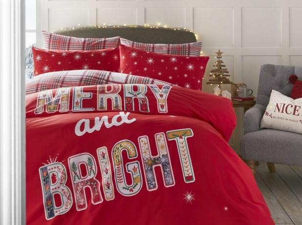 Χριστουγεννιάτικες ιδέες διακόσμησης κρεβατοκάμαρας