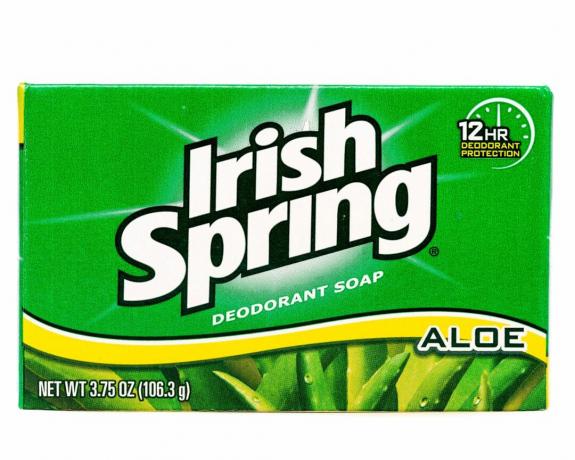 jabón de primavera irlandés