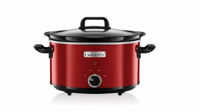 Bedste slow cooker på et budget: Crock -Pot Slow Cooker 3,5 L - Rød