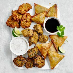 Waitrose mini indiske snacks
