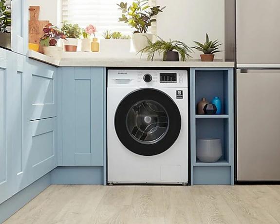Currys-annonse: Bilde av Samsung vaskemaskin