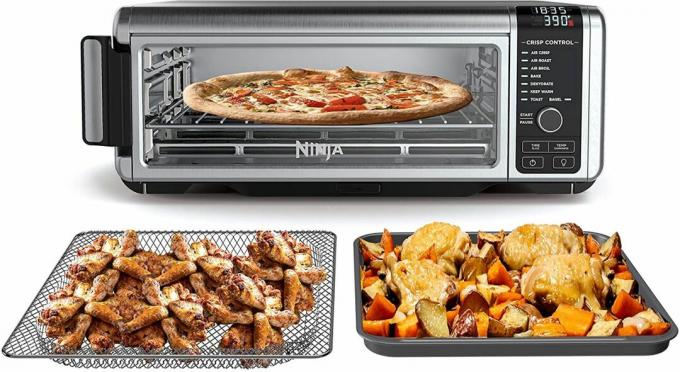 Ninja Foodi Digital Fry, Forno ventilato, Tostapane, Friggitrice ad aria, Flip-Away