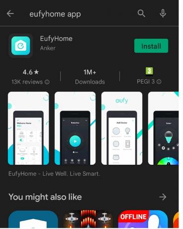 Download eufy homeapp