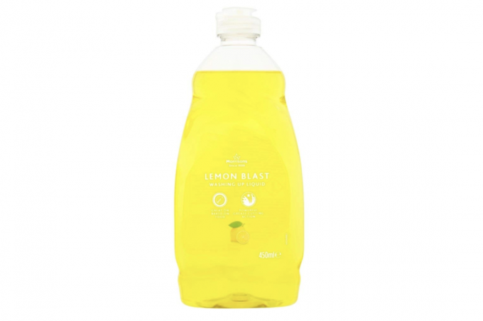 Detergente líquido Morrisons Lemon Blast