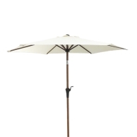 Заводной зонт с эффектом дерева, 2,2 м, устричный
