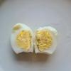 エアフライヤーの固ゆで卵を試してみましたが、次のようになりました