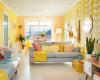 12 gele en grijze woonkamerideeën voor een trendy update