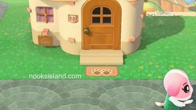 Animal Crossing: коврик для лап
