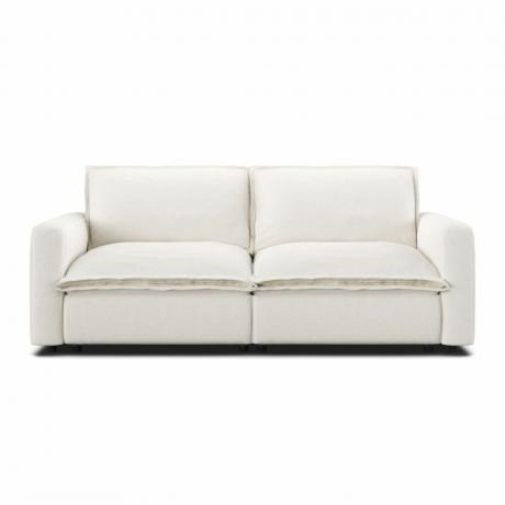 Homebody Cloud Couch და სკამი კრემისფერი და ნაცრისფერი