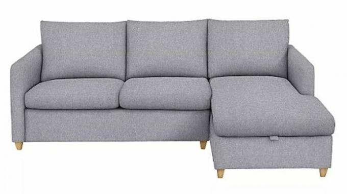 Pilka miegamoji sofa - geriausios miegamosios sofos - Bailey iš John Lewis