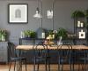 10 ideas de paredes de acento gris que elevarán la decoración de su hogar