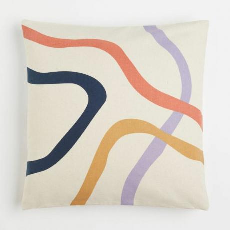 Izrezan apstraktni dizajn raspršenog jastuka