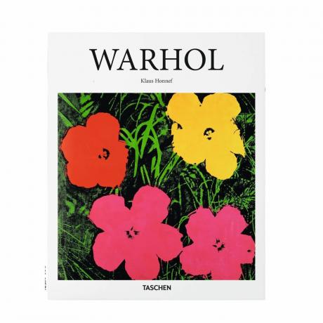 Libro da tavolino di Warhol con fiori