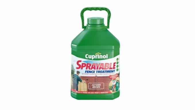 Beste gjerdeflekk for enkel bruk: Cuprinol Spray Fence Treatment