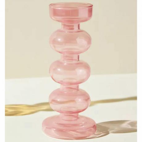 Anthropologie Delaney žvakidė rožiniame stikle