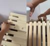 Ako postaviť stôl - 5 jednoduchých krokov, ako si vyrobiť lamelový dizajn