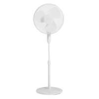 Ventilador de pedestal ANYDAY, 16 polegadas, branco