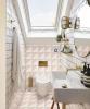 Katso Joanna Gainesin pieni kylpyhuone temppu, joka käyttää suuria valoja