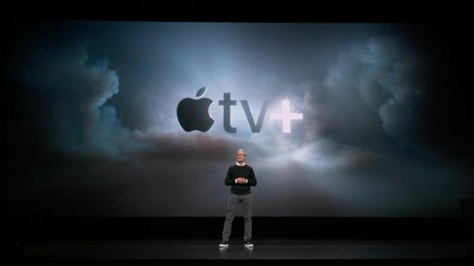 Съобщение за Apple TV+