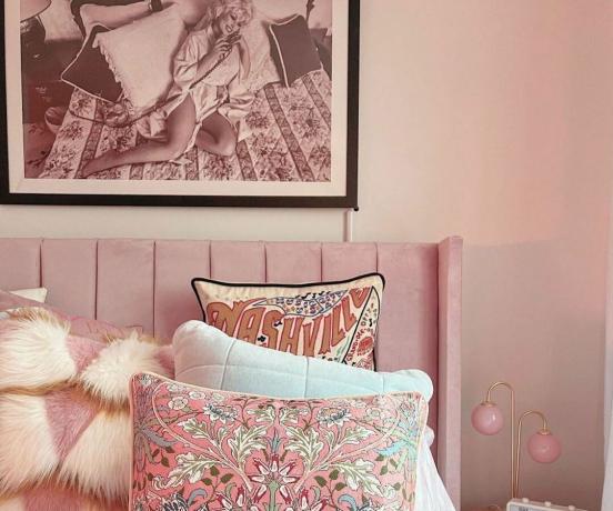 @luvmyabode vaaleanpunainen makuuhuone