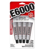 E6000 5510310 Mini adhesivo para manualidades (paquete de 4)