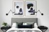 12 ιδέες διακόσμησης πάνω από το κρεβάτι για τον κενό χώρο πάνω από ένα κρεβάτι