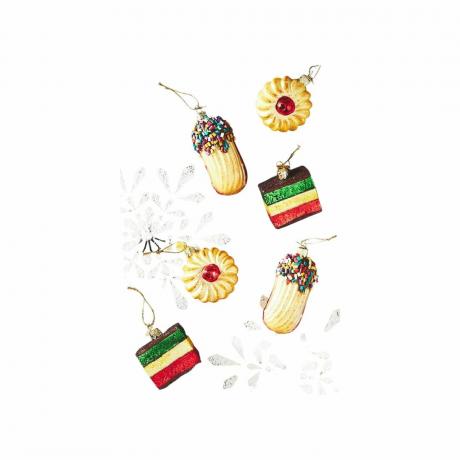 Ornamenti di biscotti italiani