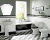 Musta kylpyhuoneideoita: 18 yksiväristä näyttää inspiroivalta