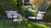 Predaj záhradného nábytku Walmart: S touto elegantnou sadou sa štýlovo izolovate na terase