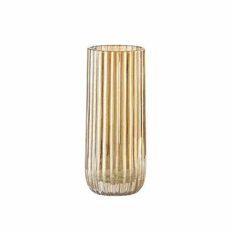 TIMEFOTO Amber Glass Vase