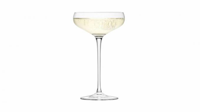 แก้วแชมเปญที่ดีที่สุดสำหรับการออกแบบสไตล์วินเทจ: LSA Wine Champagne Saucer